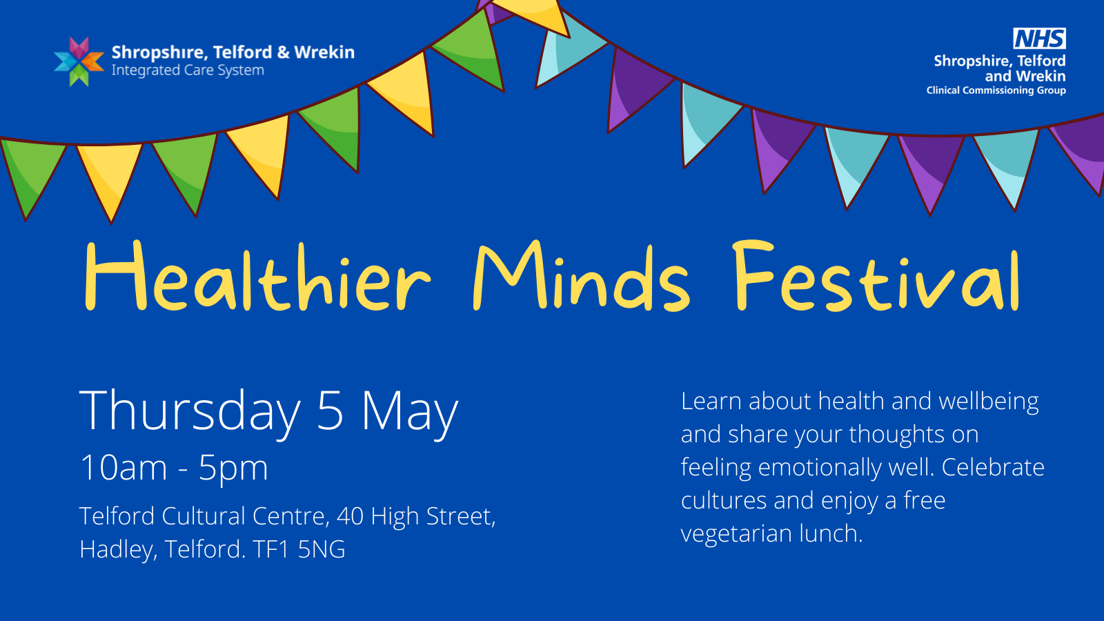 Healthier Minds Festival social